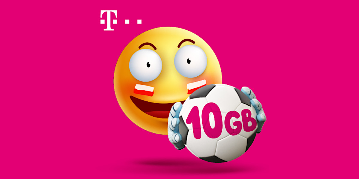 T-Mobile: pakiet 10 GB za darmo z okazji EURO 2021