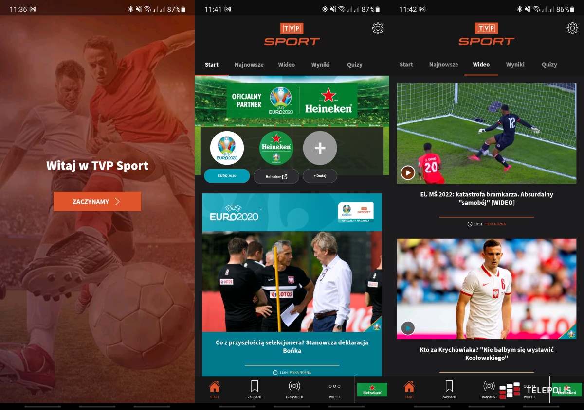 EURO 2020 i aplikacja TVP Sport to problematyczne połączenie