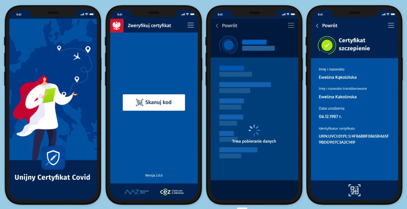Paszport covidowy: jest aplikacja do odczytu kodów QR. Na razie dla iOS