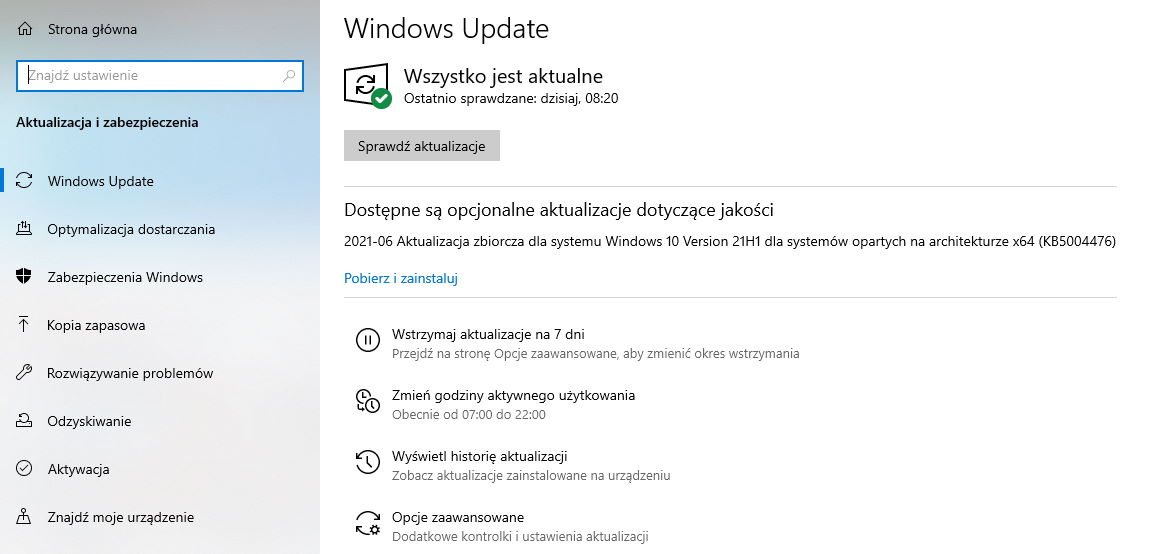 Windows 10 ma irytujący problem z aktualizacjami