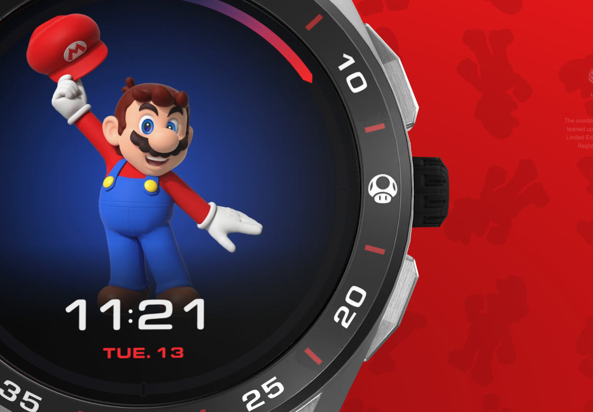 TAG Heuer spotkał Nintendo i powstał smartwatch Super Mario za 8 tys. zł