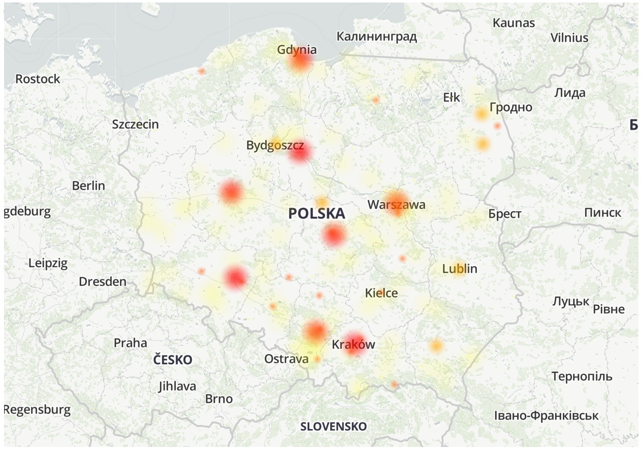 Awaria w Orange - użytkownicy nie mają Internetu