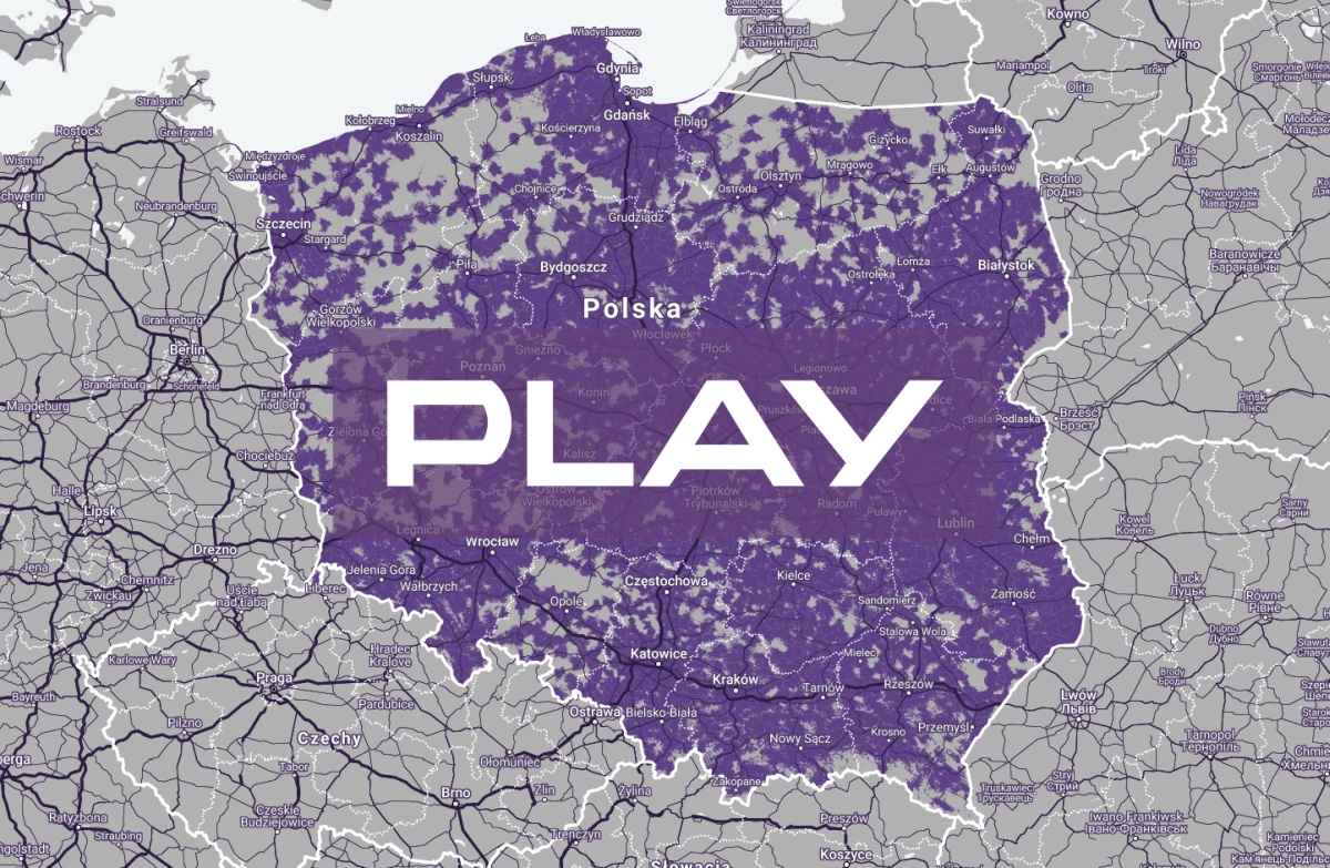 Play rozbudowuje sieć. W czerwcu fioletowe LTE dotarło do kolejnych miejscowości