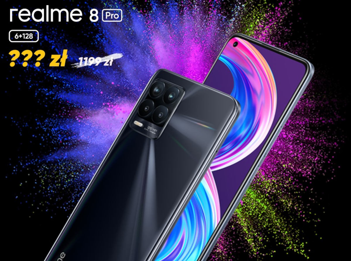 Realme 8 Pro za 999 zł? Producent szykuje mocną promocję