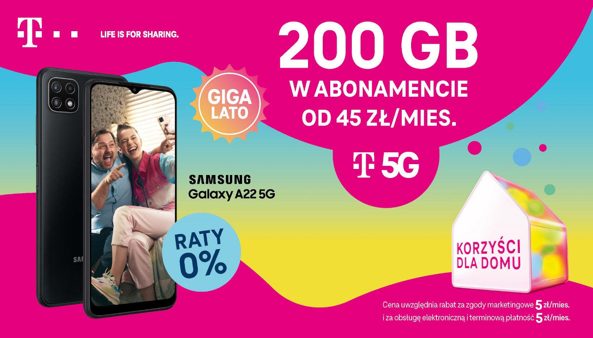 GIGAlato: T-Mobile chwali się największą paczką gigabajtów w Polsce