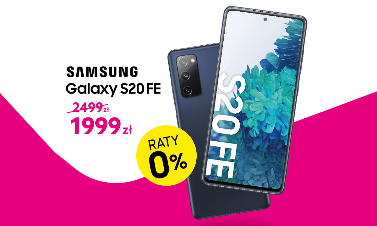 Samsung Galaxy S20 FE z dużą obniżką w T-Mobile