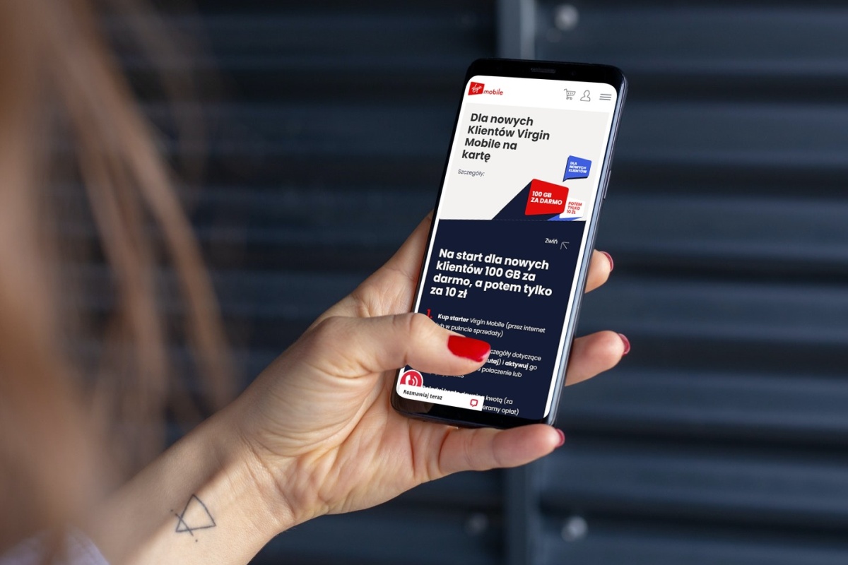 Virgin Mobile rozdaje darmowe 100 GB na wakacje
