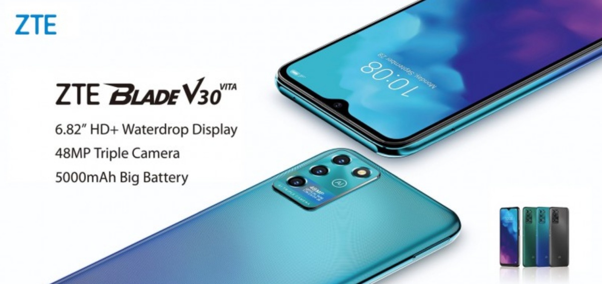 ZTE prezentuje smartfony z serii Blade V30