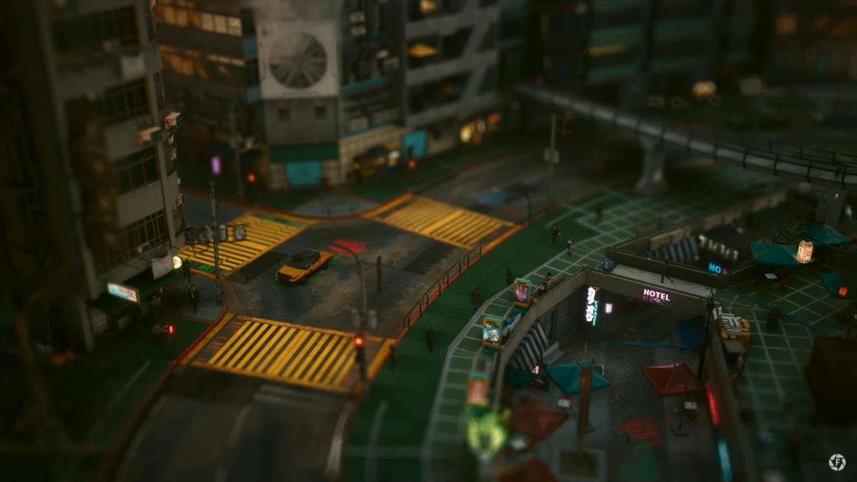 Cyberpunk 2077 i Wiedźmin 3 niczym zabawki - wyglądają rewelacyjne