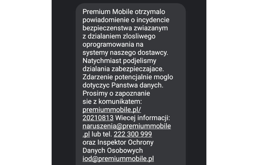 Premium Mobile zaatakowane, mogły wyciec poufne dane