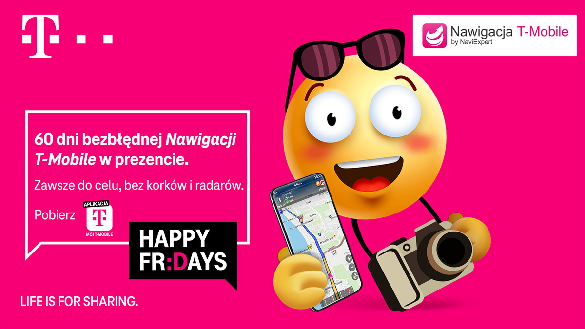 Nawigacja T-Mobile za darmo przez 60 dni