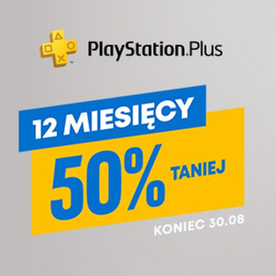 PlayStation Plus na rok taniej o 50%