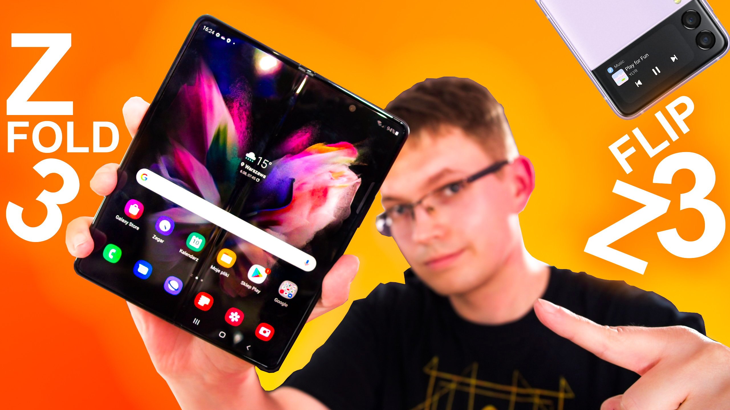 Samsung Galaxy Z Fold3 i Z Flip3 – składane pożądanie [wideo]