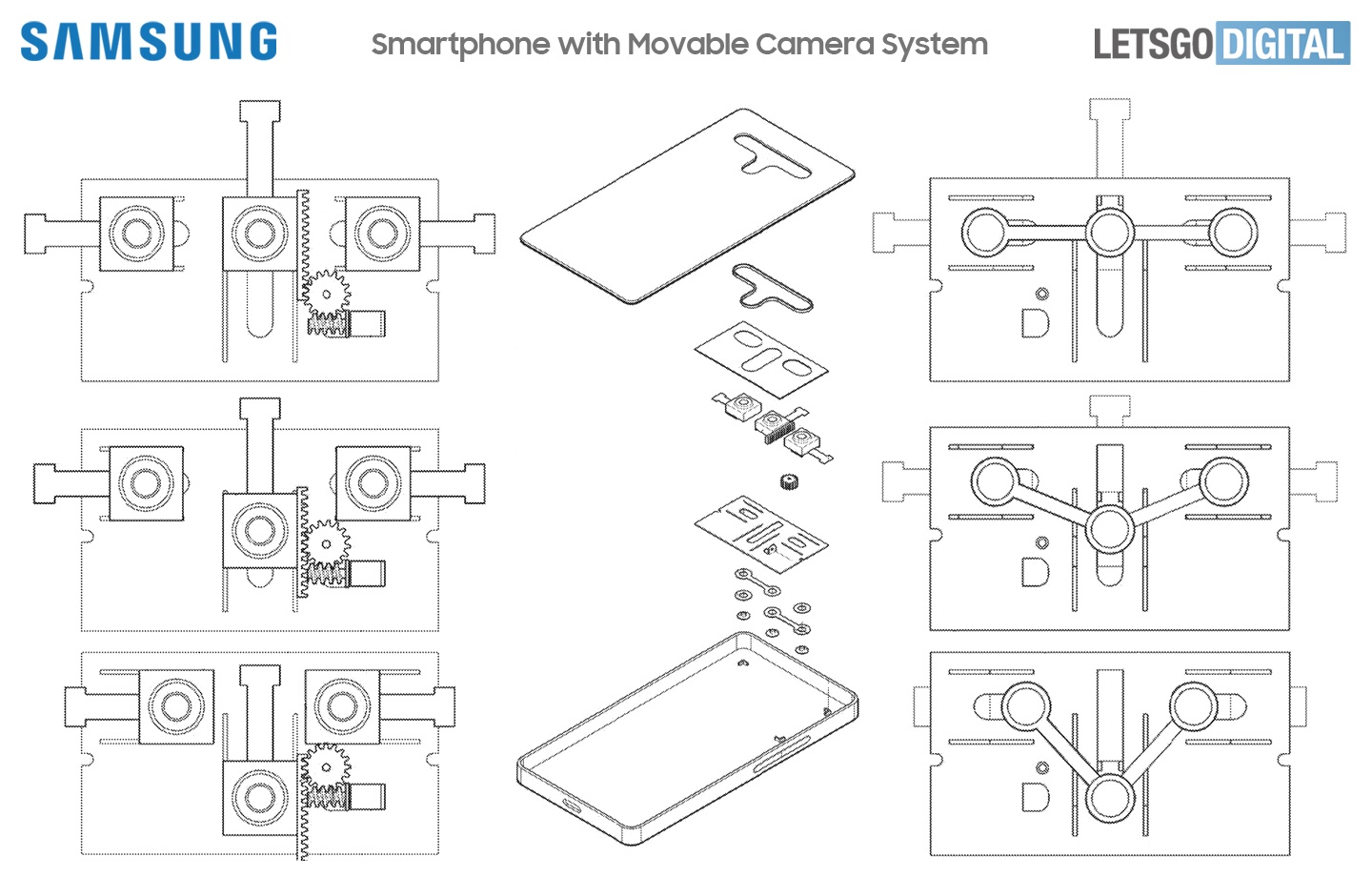 Samsung patentuje ruchomy aparat ze zmienną przysłoną