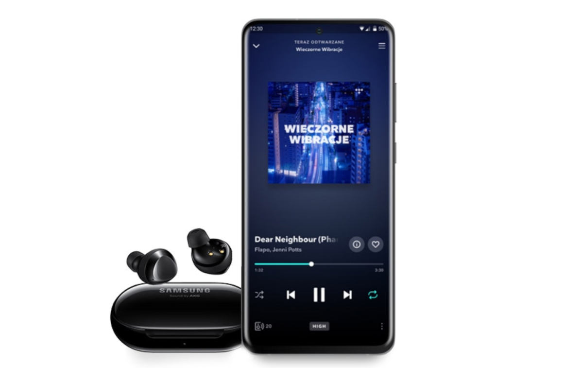 Samsung: kup słuchawki Galaxy Buds+, dostaniesz roczny dostęp do TIDAL Premium