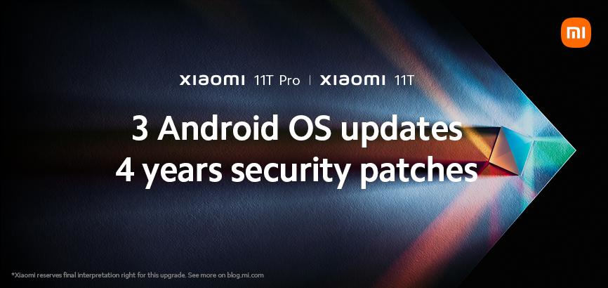 Seria Xiaomi 11T otrzyma Androida 14 i cztery lata poprawek bezpieczeństwa