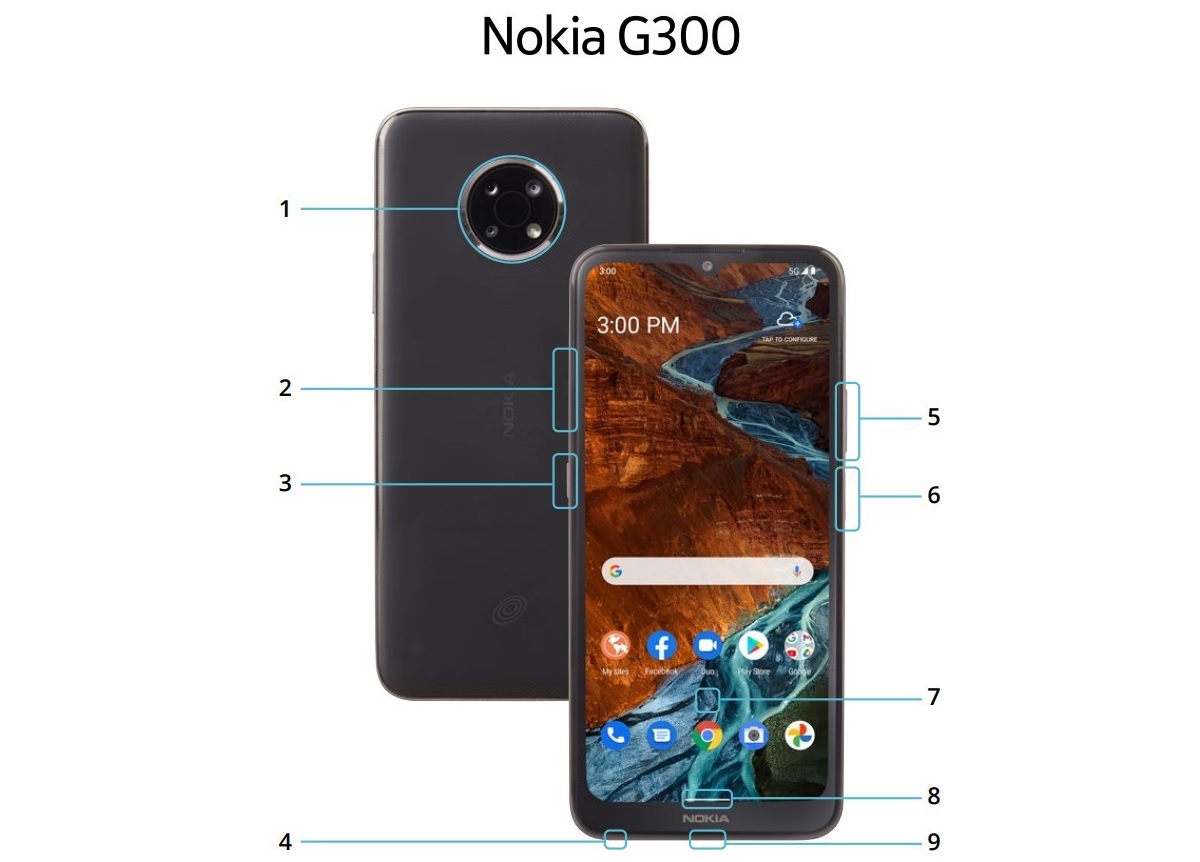 Nokia G300 5G wycieka tuż przed debiutem