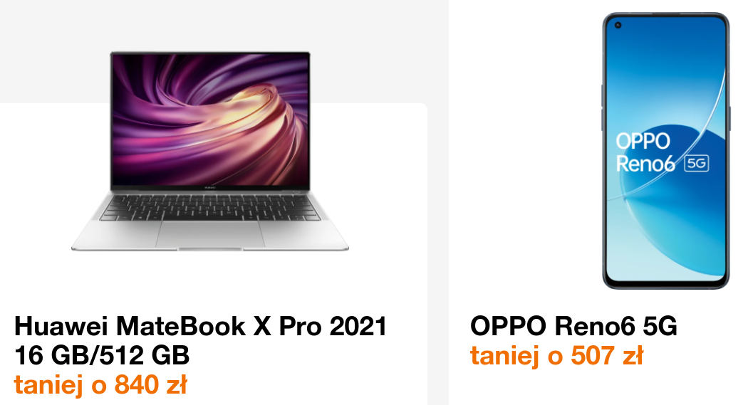 Orange: w tej ofercie tygodnia zaoszczędzisz nawet 840 zł