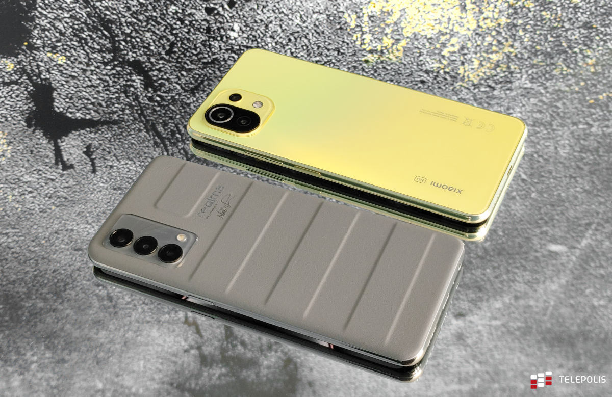 realme GT Master Edition kontra Xiaomi Mi 11 Lite 5G, czyli szary minimalizm vs lśniąca cytryna. Co lepsze?