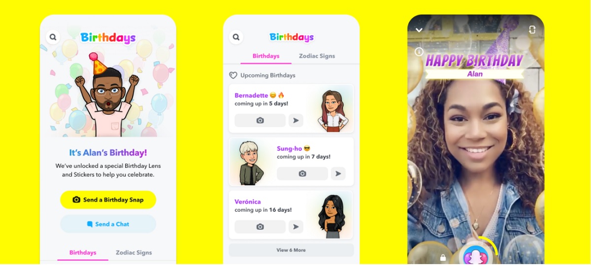 Snapchat pomoże nie zapomnieć o urodzinach