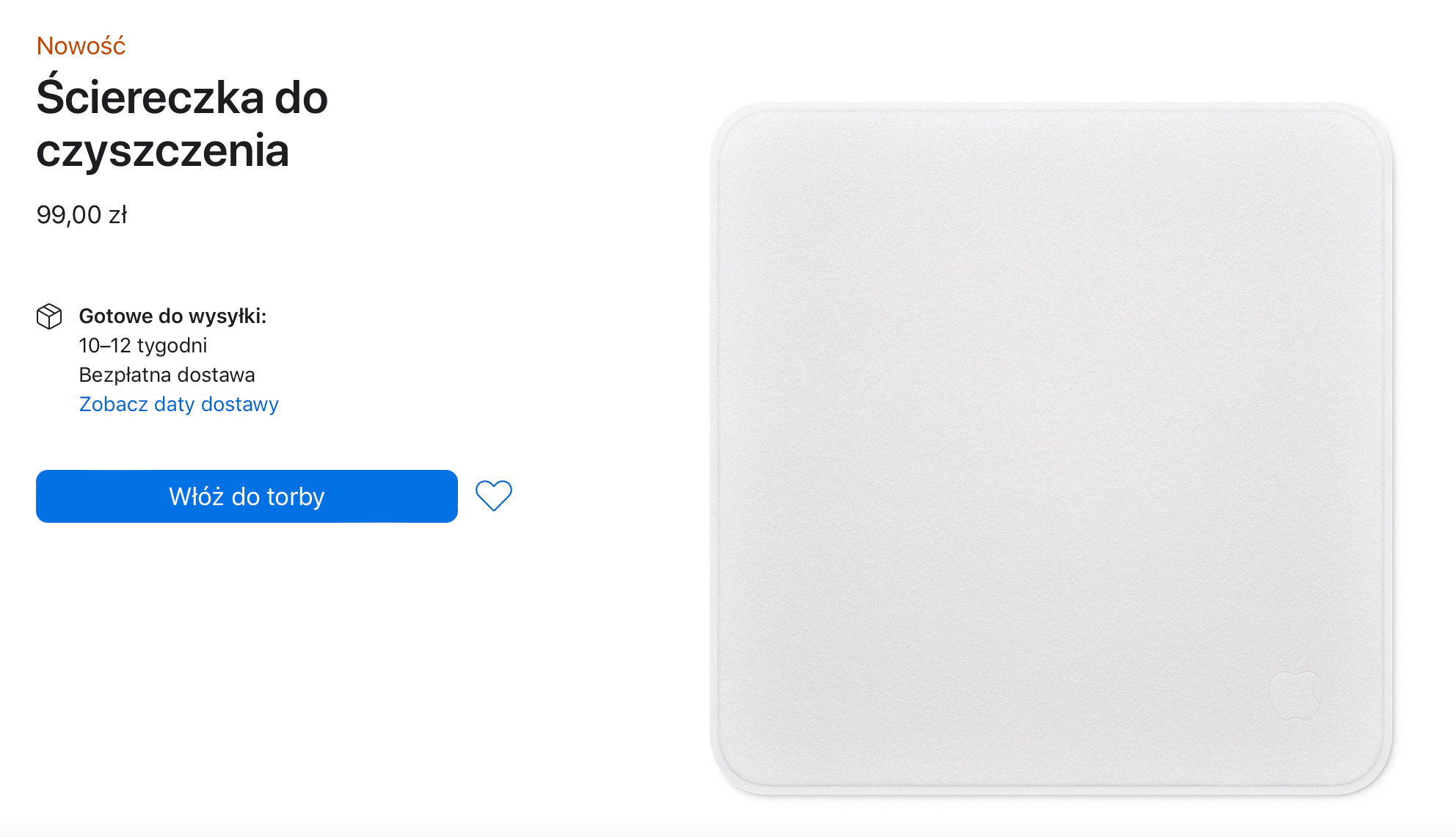 Apple właśnie ustawił całą branżę. Kawałkiem szmaty