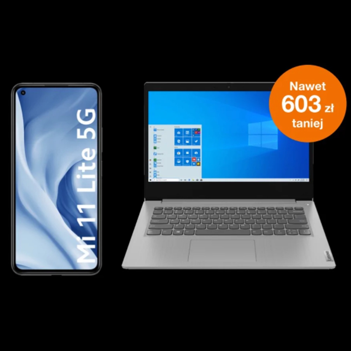 Oferta tygodnia Orange: taniej laptop Lenovo i smartfon Xiaomi