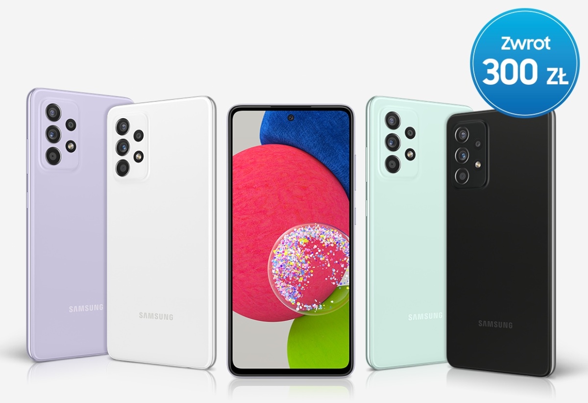 Promocje Samsung: do flagowca słuchawki w prezencie, a do Galaxy A52s 5G zwrot 300 zł