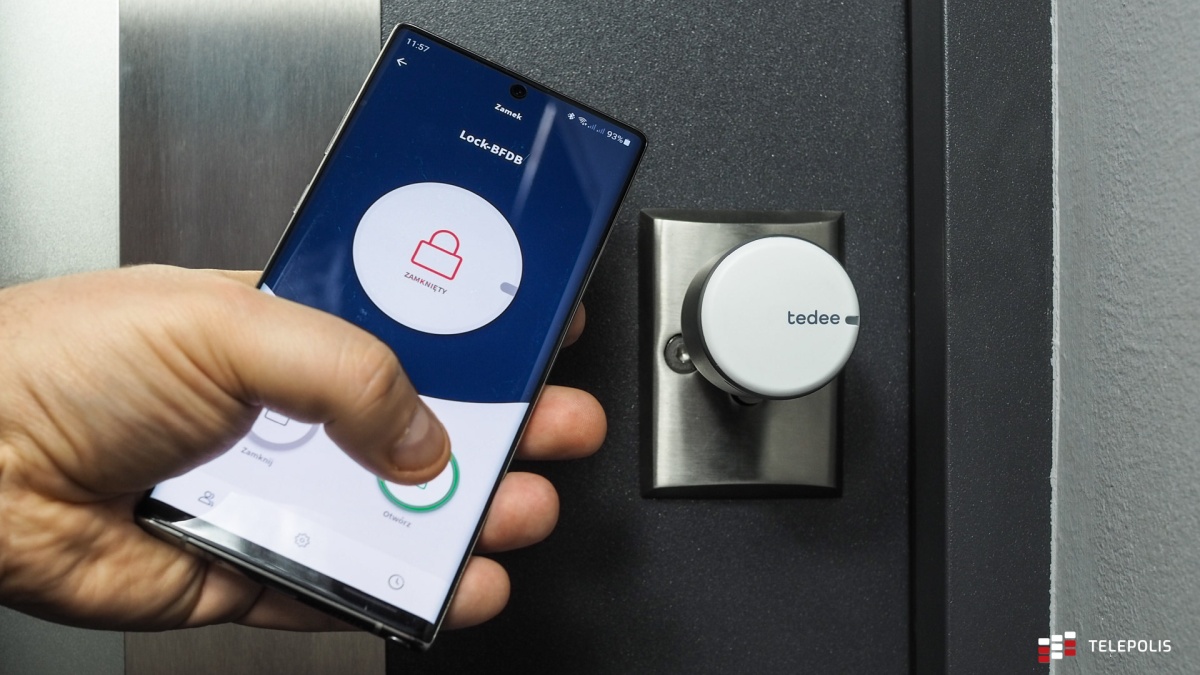 Polski smart zamek Tedee zintegrowany z Apple HomeKit