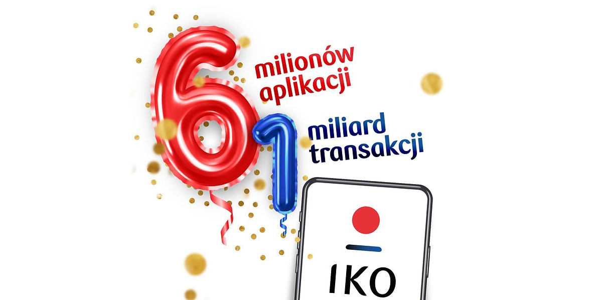 PKO BP: 6 miliony aktywnych aplikacji IKO, miliard transakcji