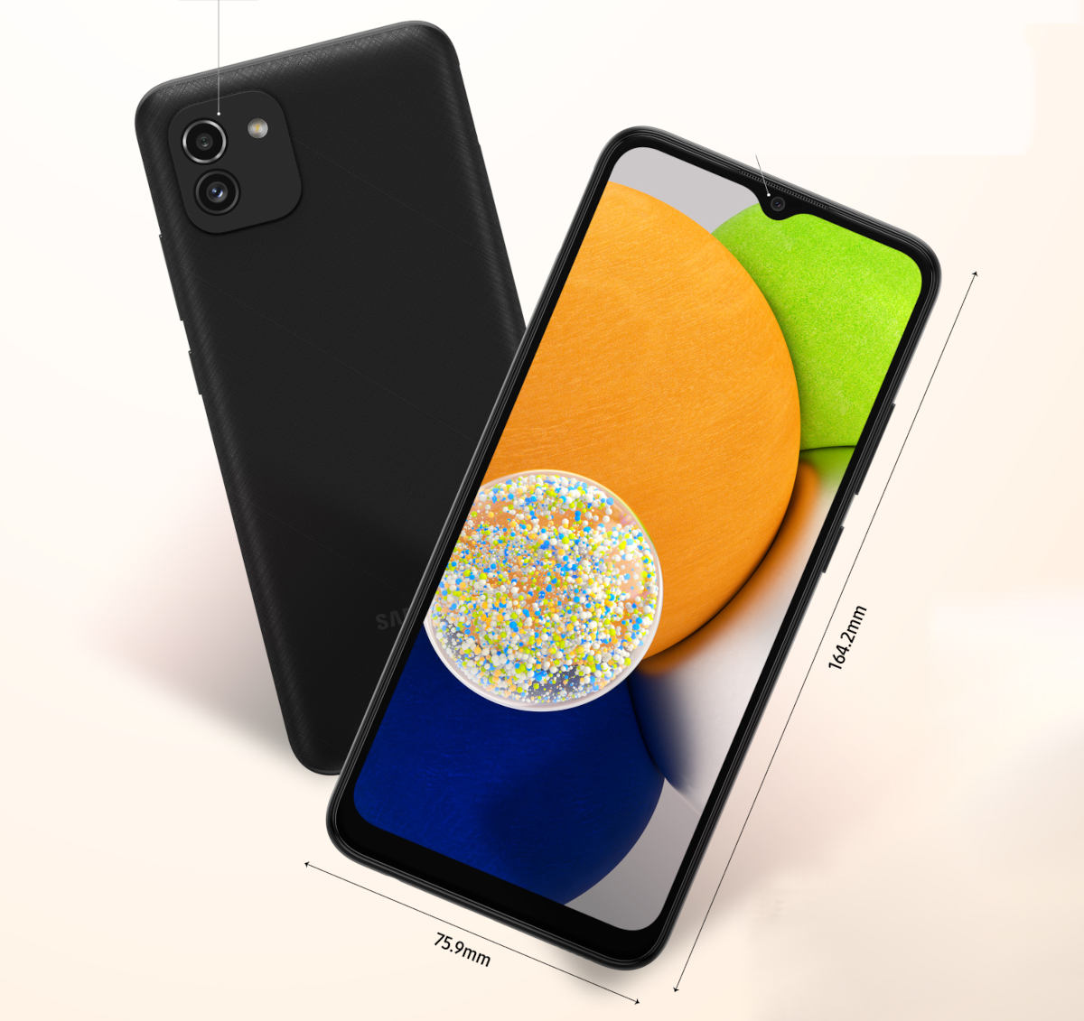 Samsung Galaxy A03 z baterią 5000 mAh i aparatem 48 Mpix – cicha premiera