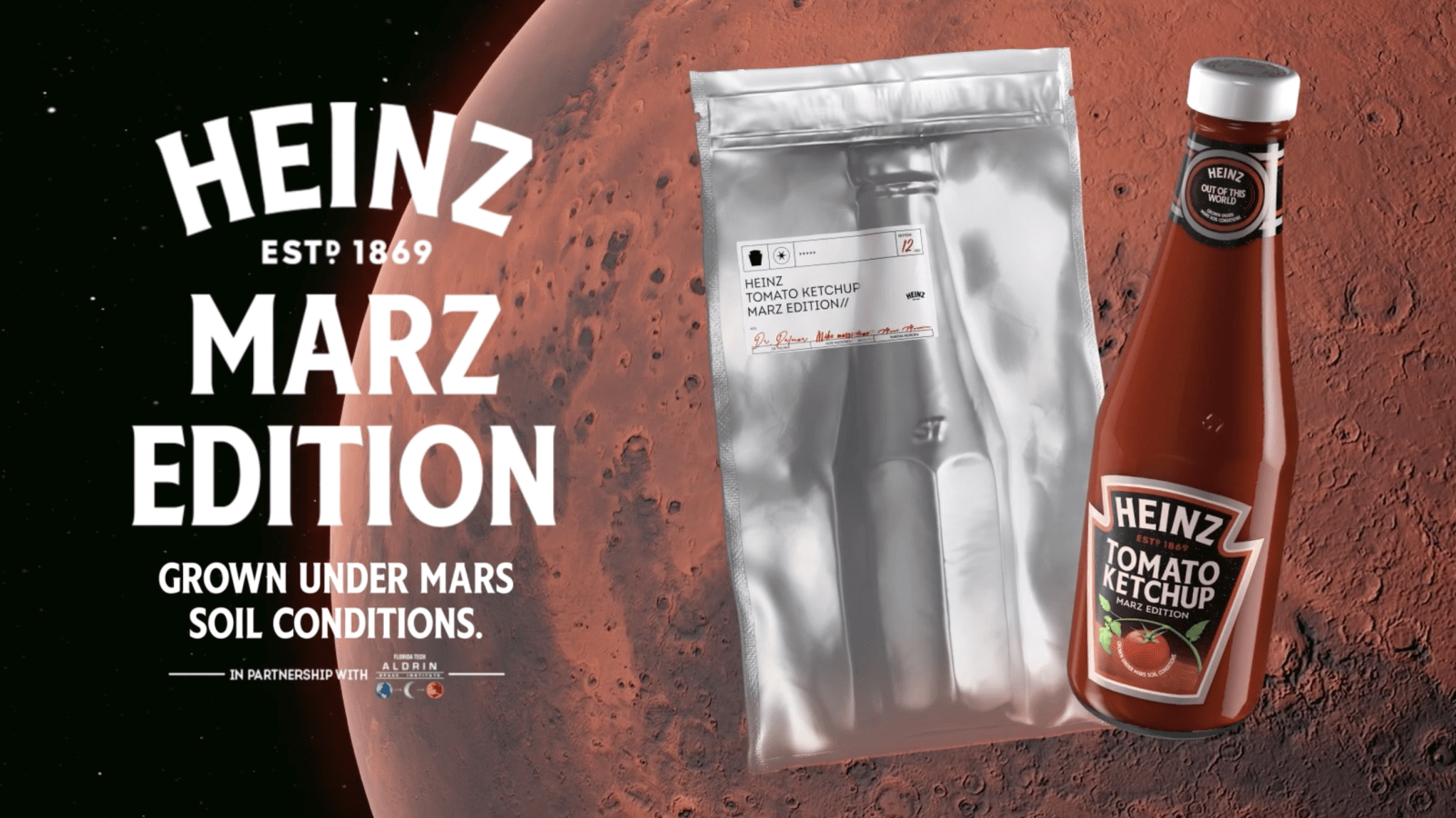 Heinz wyprodukował keczup z marsjańskich pomidorów. Nie, to nie żart