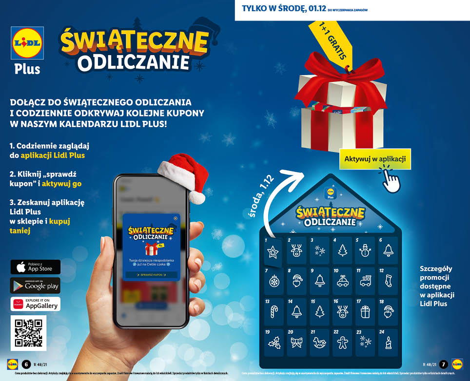 Lidl z nową akcją na święta. Aby zyskać, wystarczy wgrać aplikację