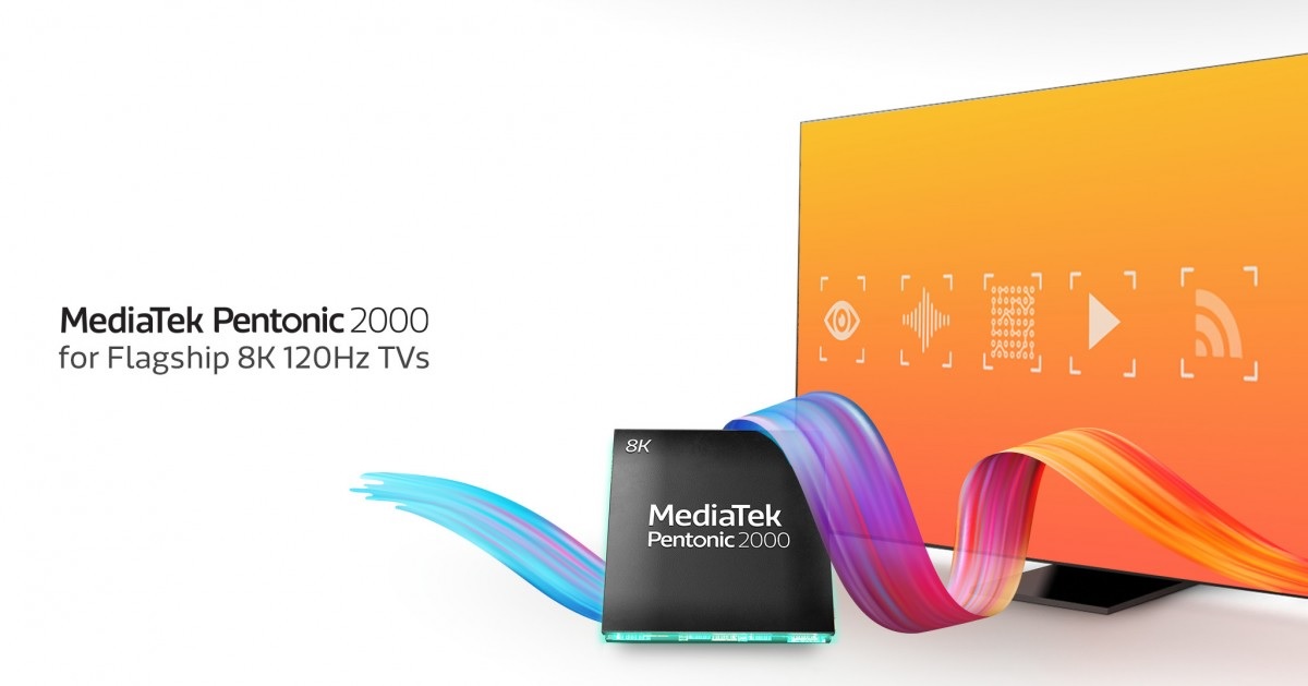 MediaTek Pentonic 2000 - nowy układ 7 nm dla telewizorów 8K