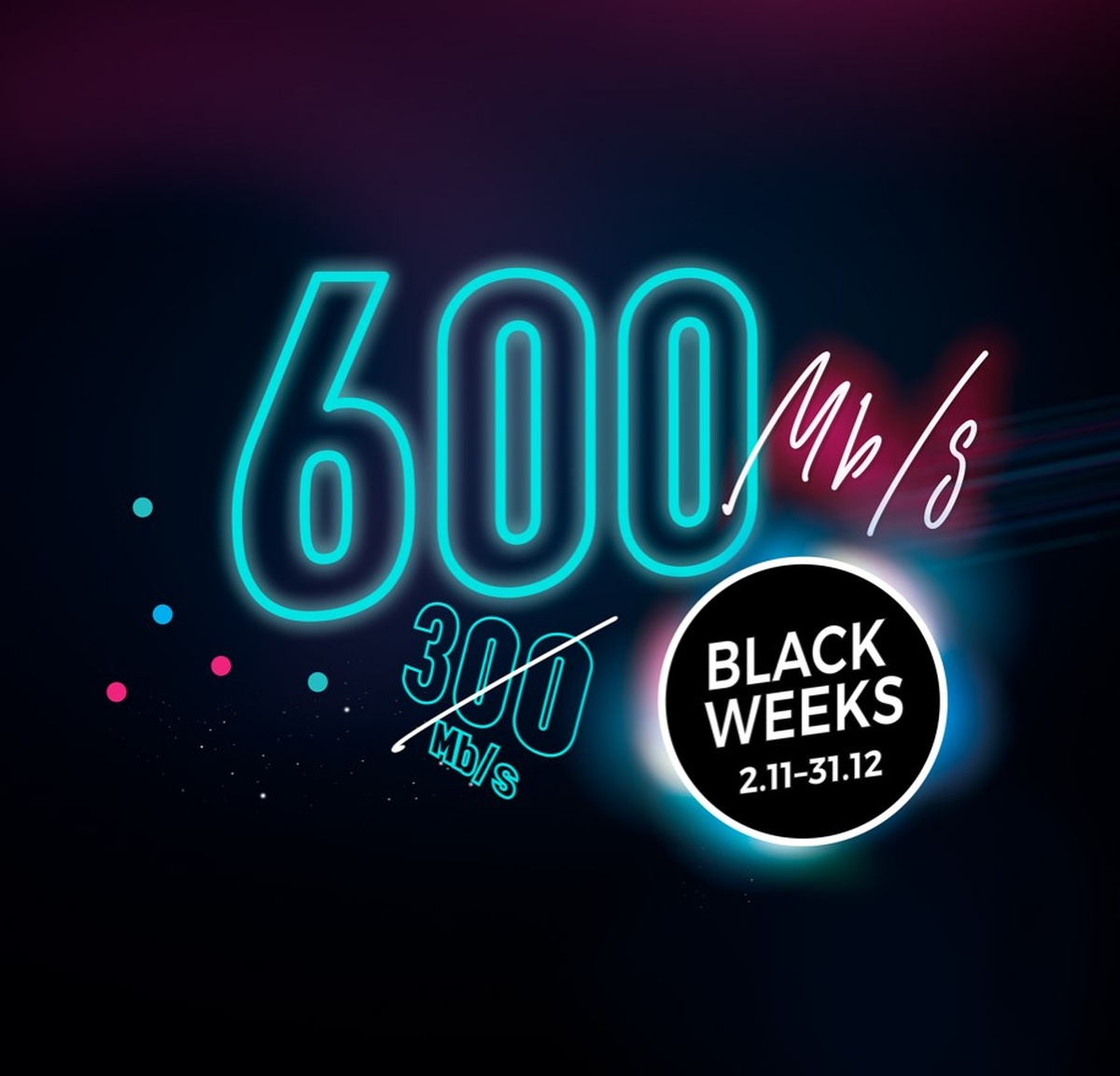 Netia Black Weeks to Czarny Piątek do końca roku