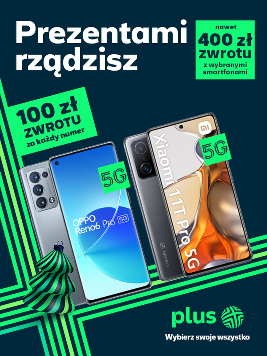 Plus na święta rozdaje gotówkę abonentom