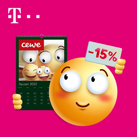 Happy Fridays w T-Mobile: 15% rabatu na fotokalendarze CEWE