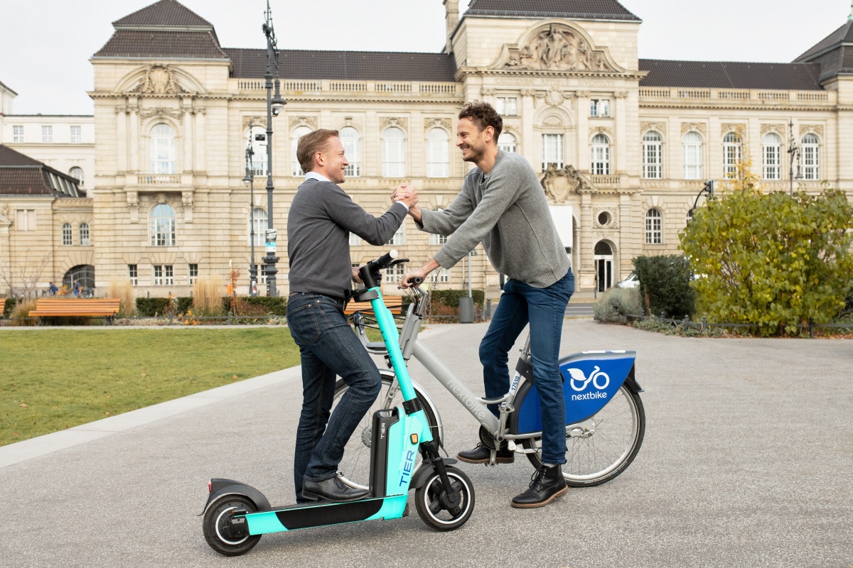 TIER przejmuje firmę nextbike. Chce być liderem mikromobilności