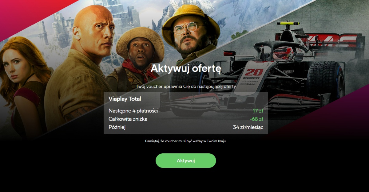 Viaplay o 50% taniej dla kibiców Legii Warszawa