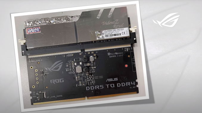 Pamięci DDR4 na płycie głównej z DDR5? To możliwe