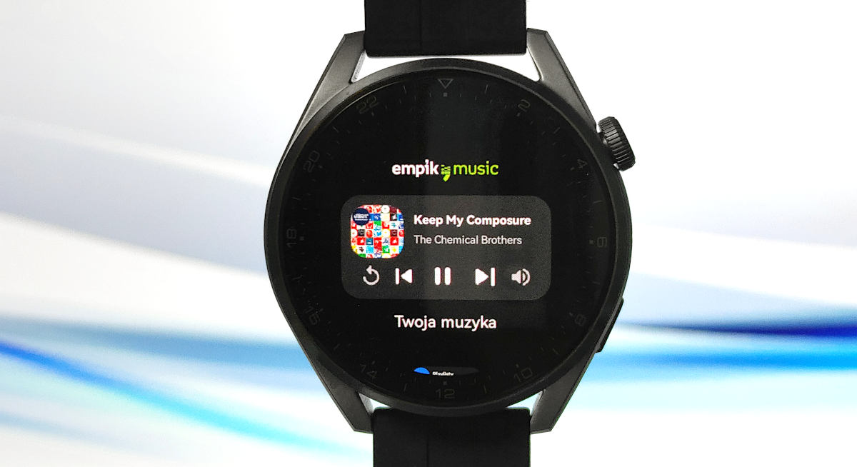 Empik Music to miliony utworów, których możesz słuchać z zegarka Huawei Watch 3