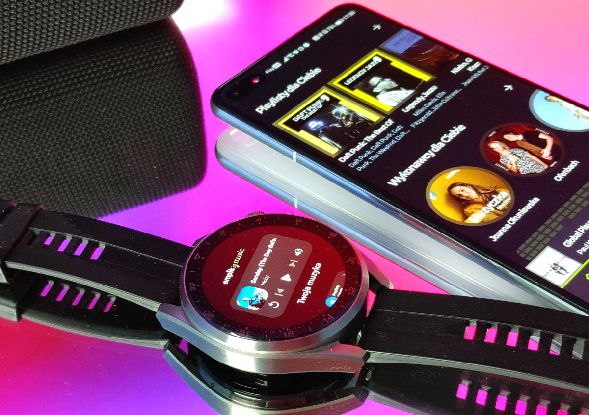 Empik Music to miliony utworów, których możesz słuchać z zegarka Huawei Watch 3