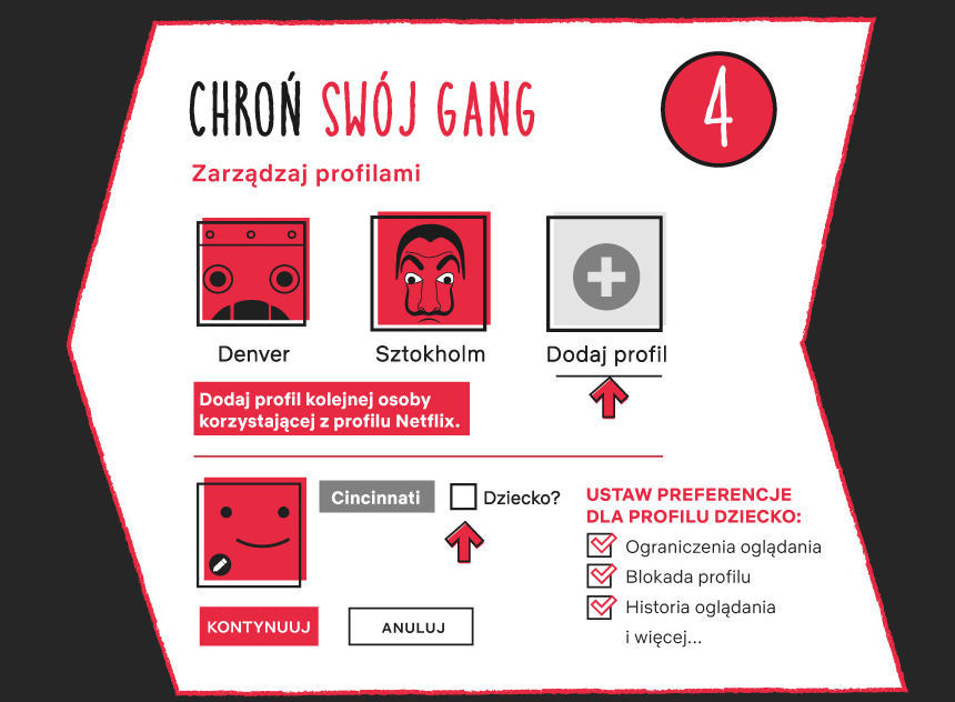 Netflix: 7 sztuczek inspirowanych serialem „Dom z papieru”