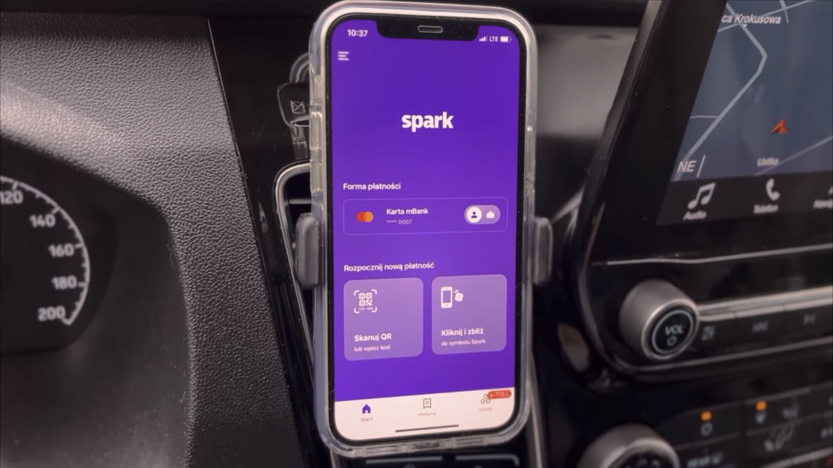 Spark zamiast e-TOLL. Bezpieczna aplikacja dostępna dla Androida oraz iOS
