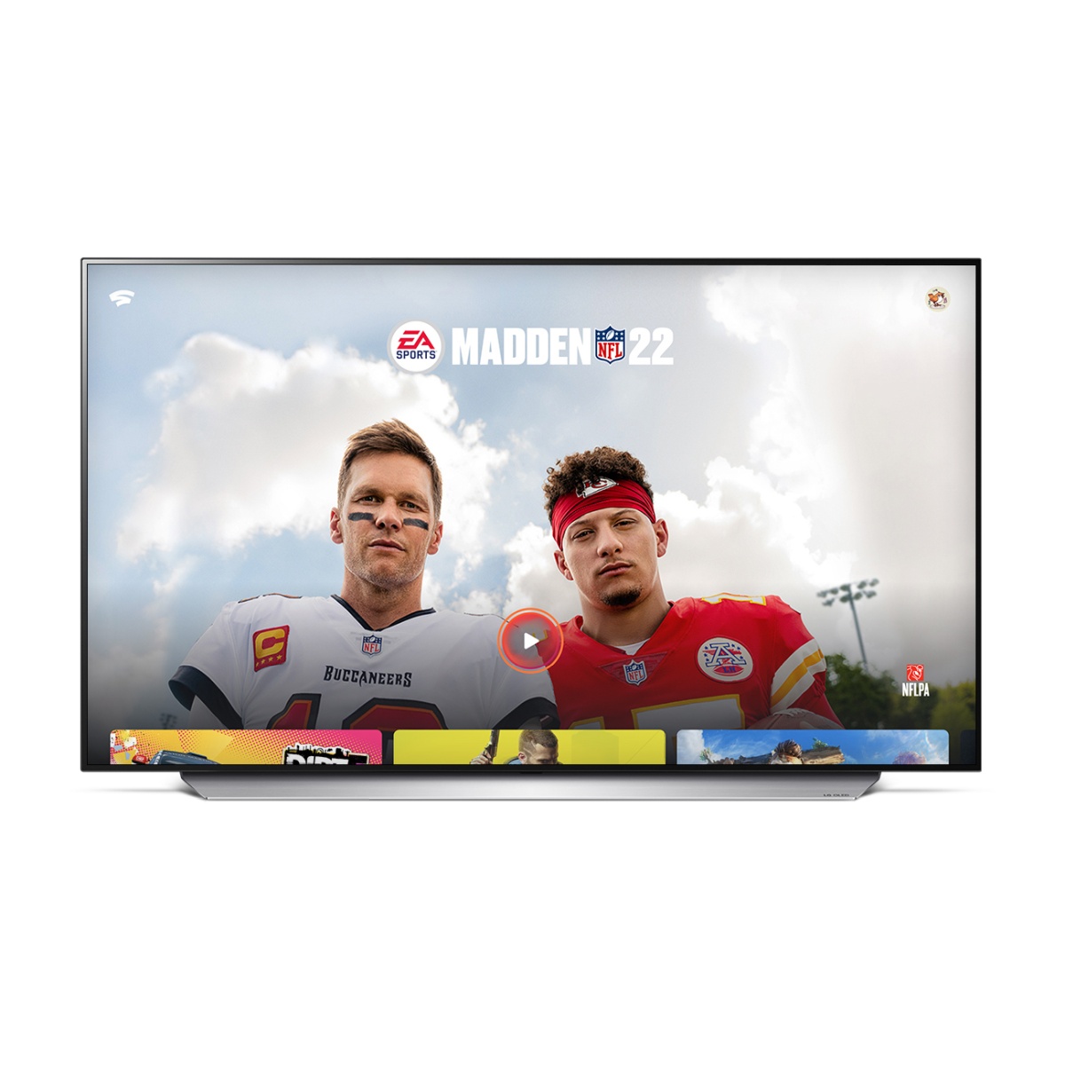 Google Stadla na telewizorach LG Smart