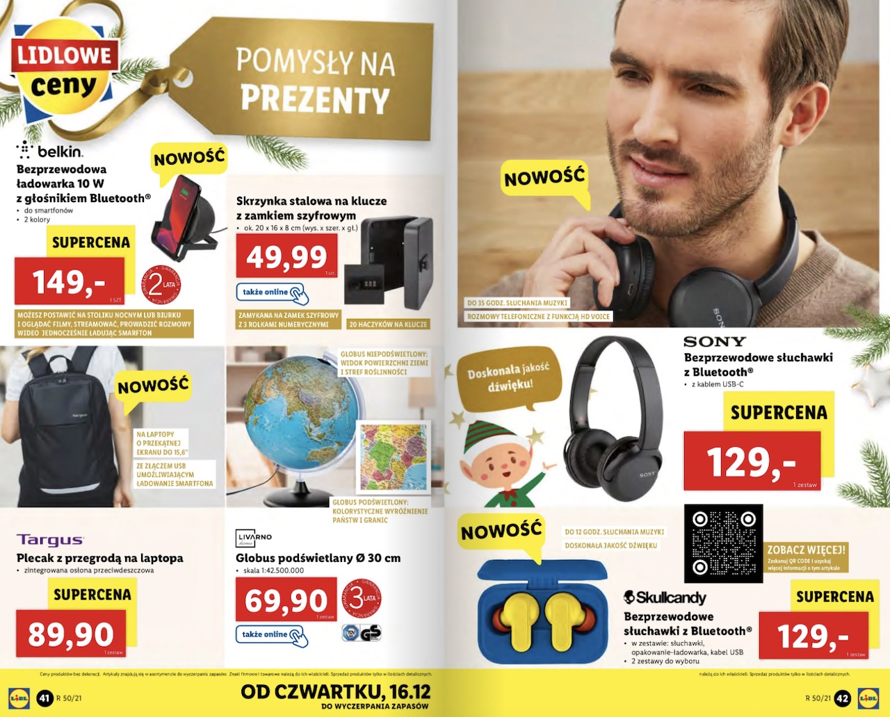 Lidl szaleje przed świętami. Elektronika znanych marek