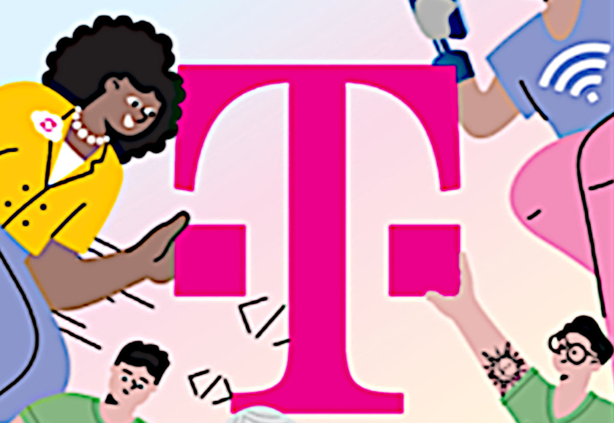 T-Mobile chwycił za pędzel z farbą i namalował mural. Ma jedno ważne zastosowanie