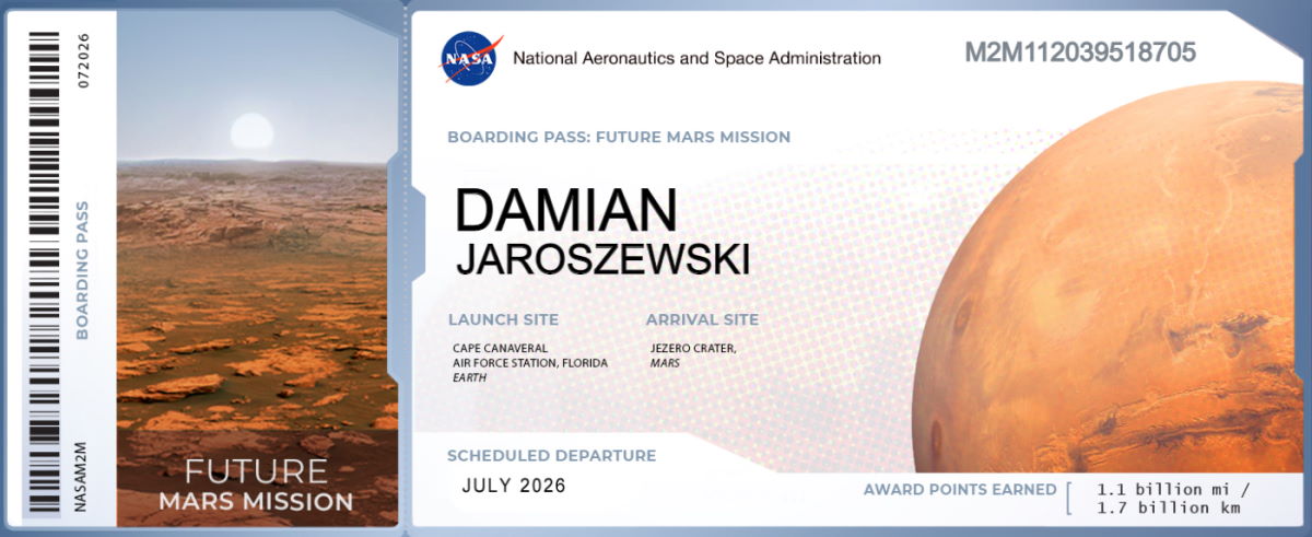 NASA zabierze Twoje imię na Marsa. Wystarczy się zapisać