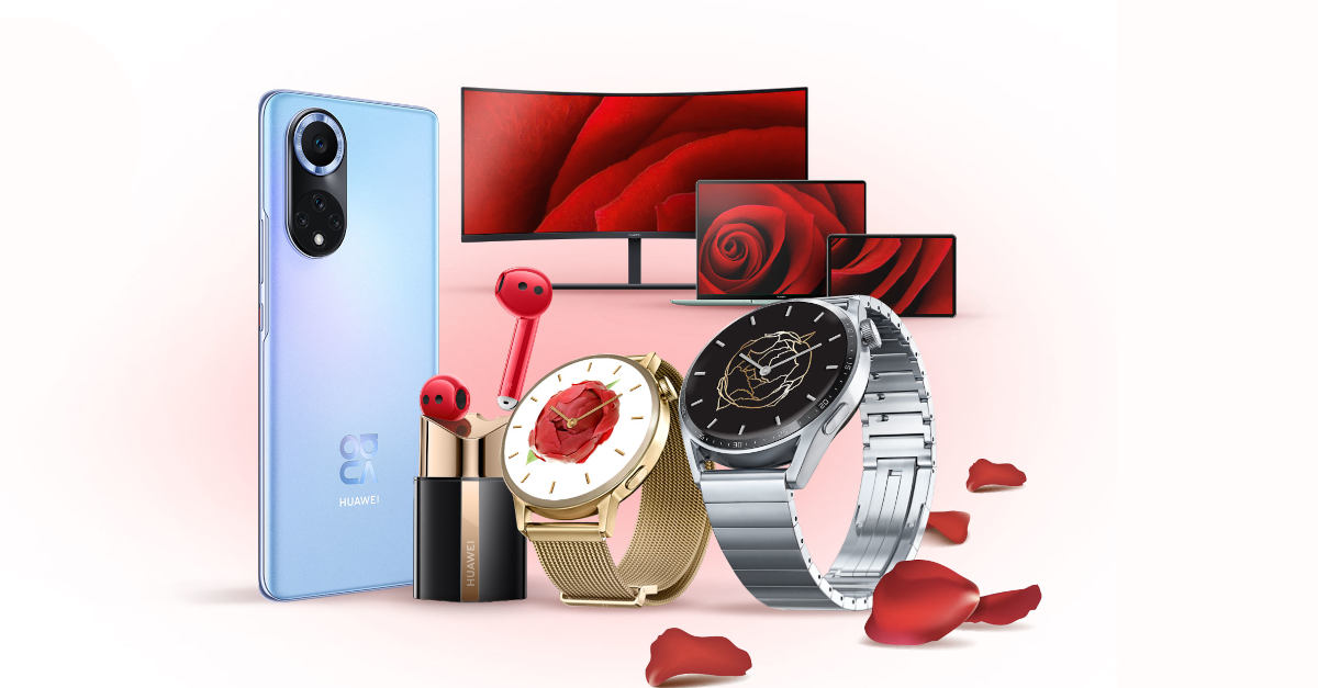 Huawei na walentynki: laptopy, tablety i smartwatche w nowych cenach