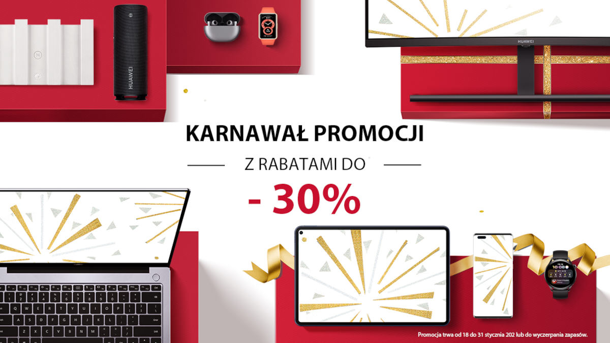 „Karnawał promocji” u Huaweia: można wybrać gotowy zestaw lub stworzyć własny