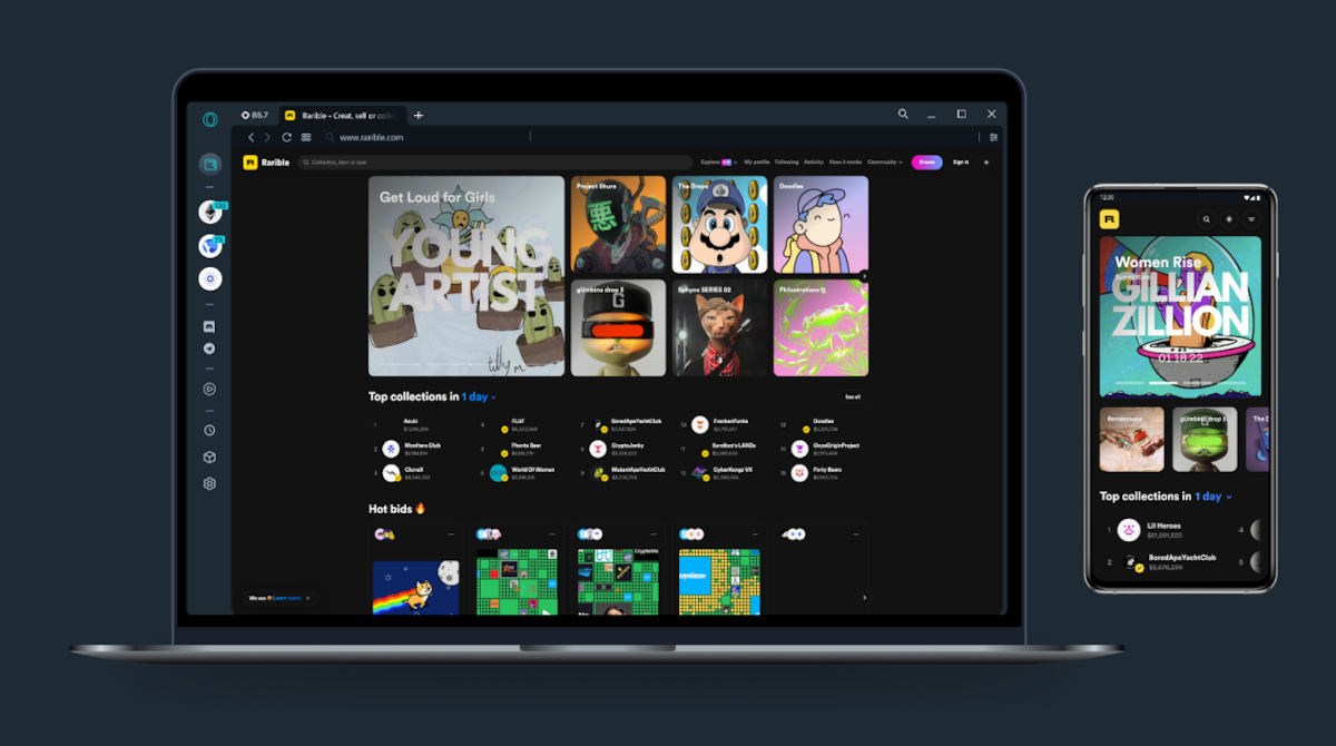 Opera Crypto Browser – przeglądarka Web3 z wbudowanym portfelem krytowalutowym